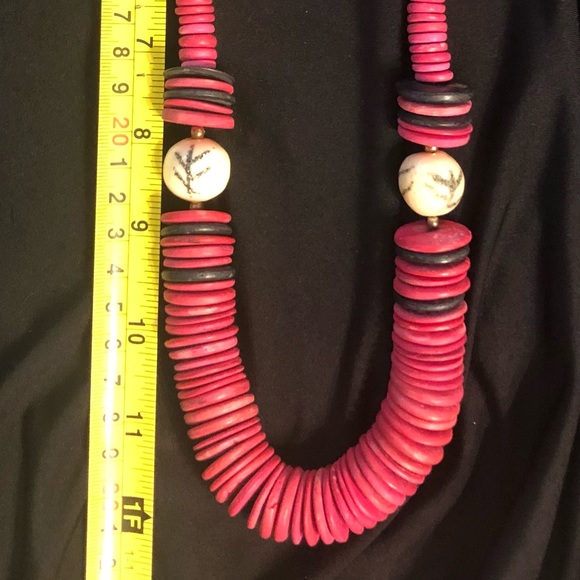 1980s Flat Stacked wooden discs with Asian flair🤩 - Picture 3 of 4